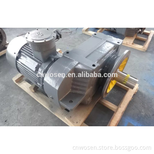 Made in China F series parallel agricultural bevel gearbox
